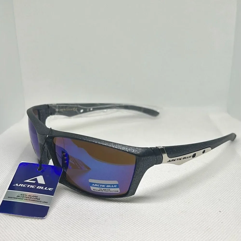 Arctic Blue Mirrored Sunglasses